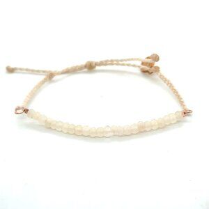 Pura Vida Pink Quartz Stone Bracelet